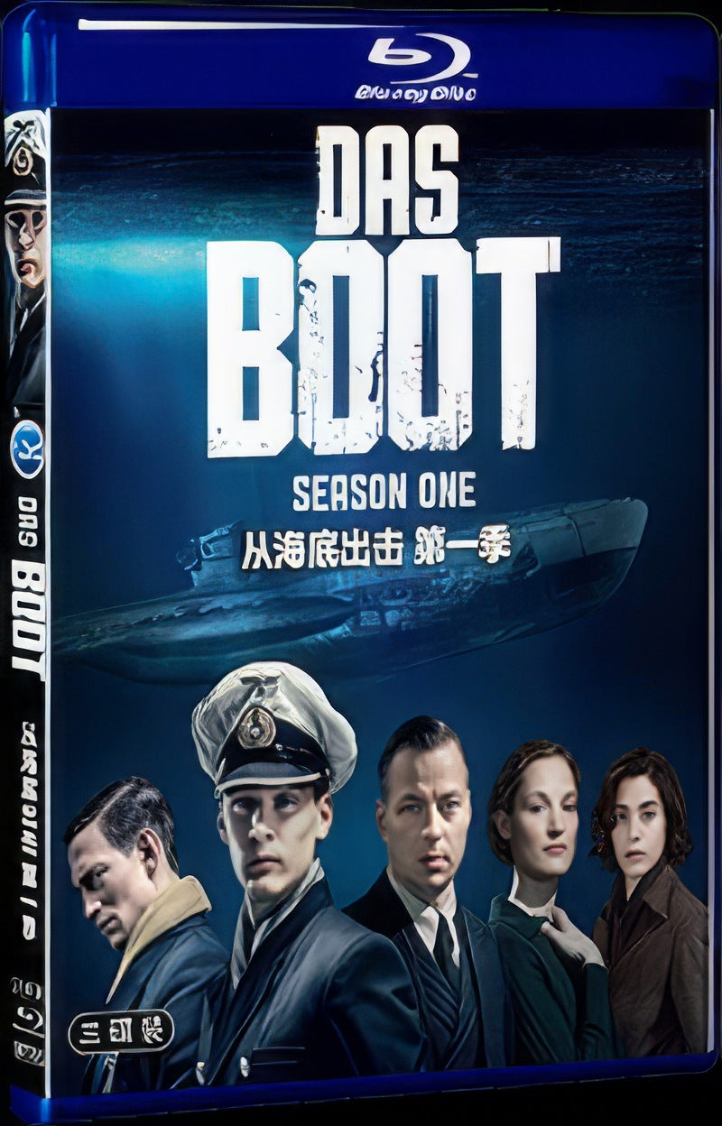 2018 Das Boot Season 1 Movie 3-Disc Box Set for Gift Collection Blu-ray