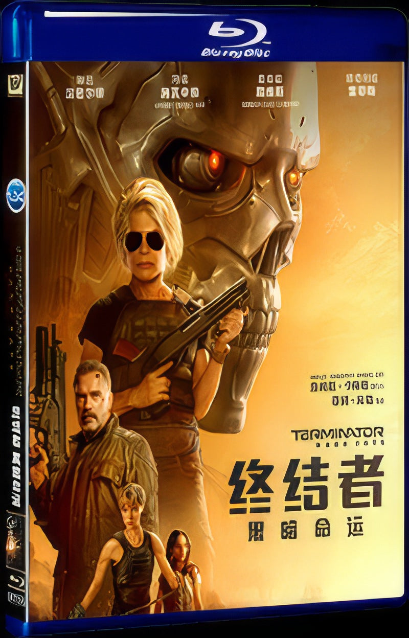 2019 Terminator: Dark Fate Movie 1-Disc Box Set for Gift Collection Blu-ray