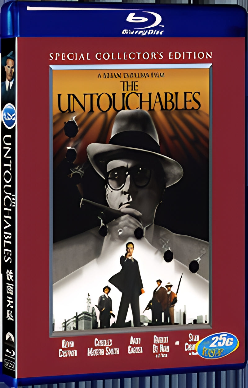 1987 The Untouchables 1080P for Gift 1-Disc All RegionPlay Seal Box Blu-ray