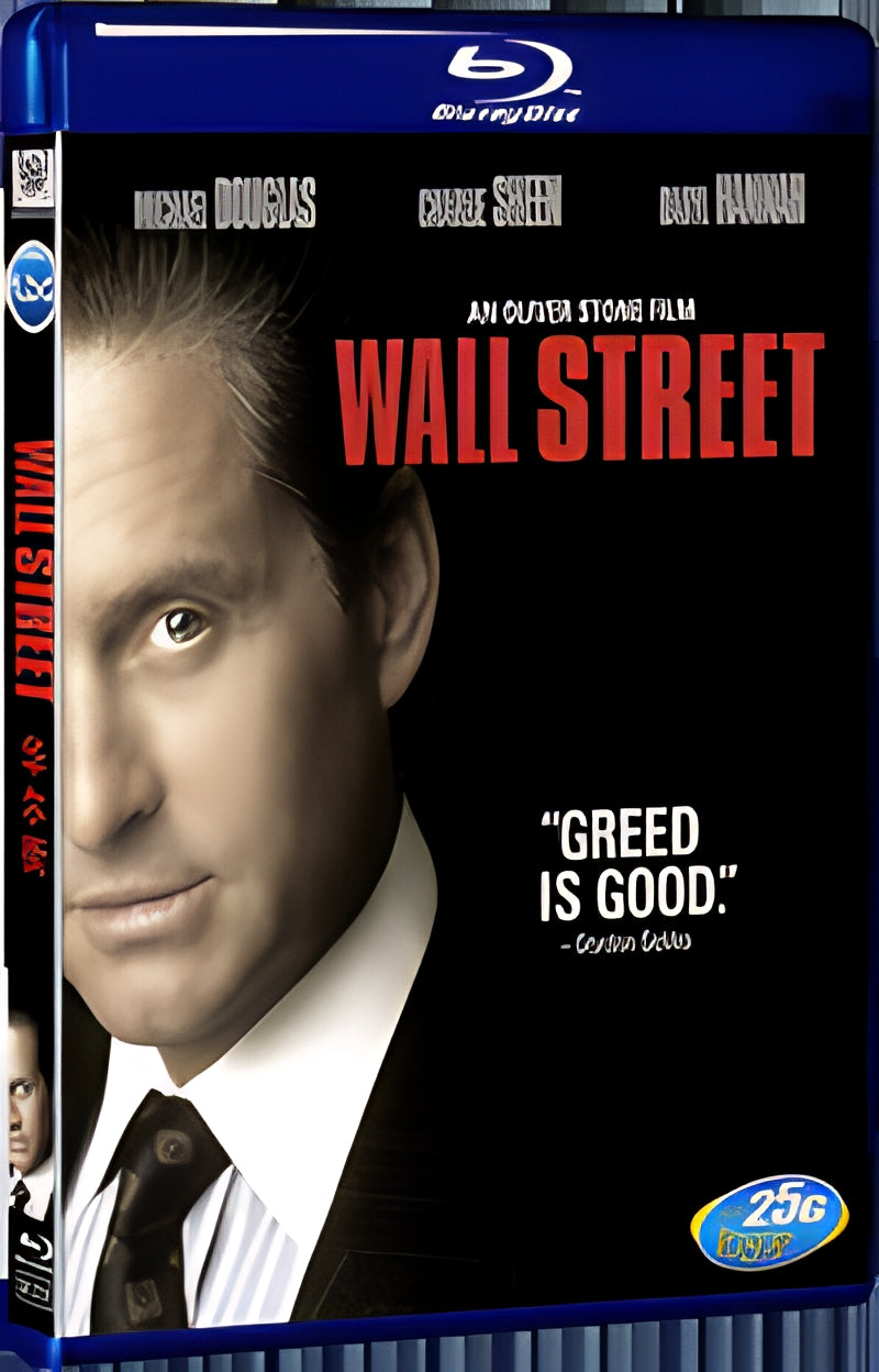 1987 Wall Street 1080P for Gift 1-Disc All RegionPlay Seal Box Blu-ray