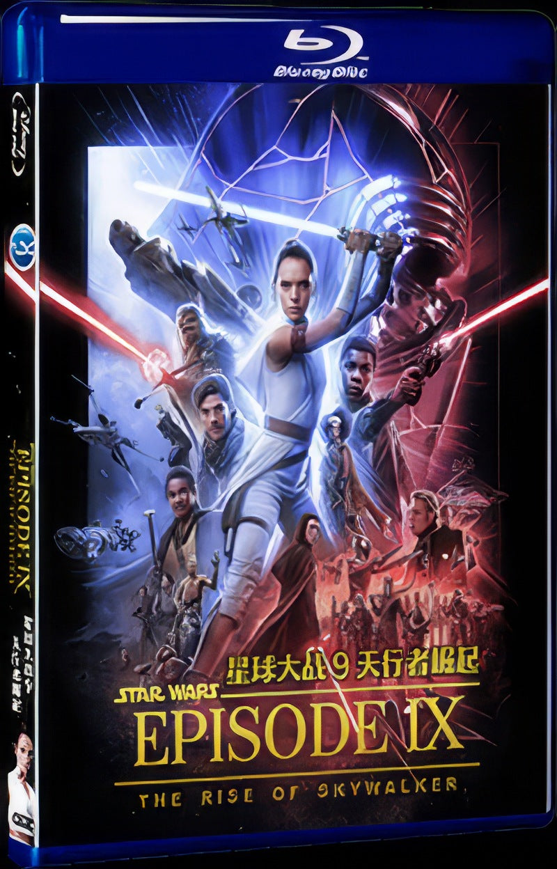 2019 Star Wars: The Rise of Skywalker Movie 1-Disc Box Set for Gift Collection Blu-ray