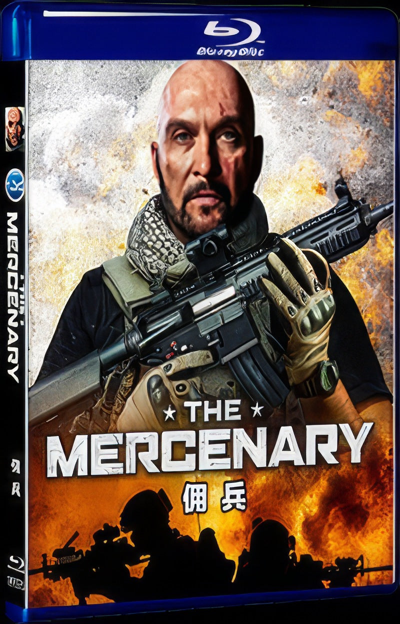 2019 The Mercenary Movie 1-Disc Box Set for Gift Collection Blu-ray