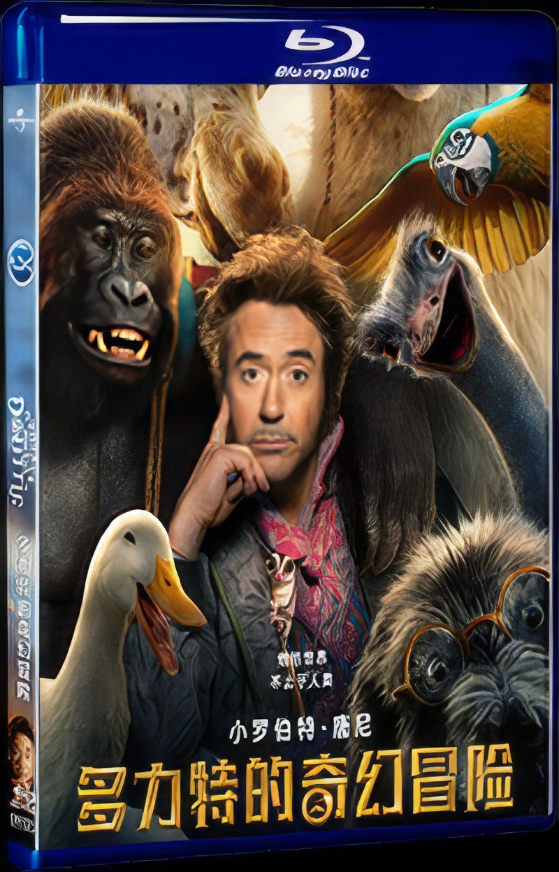 2020 Dolittle Movie 1-Disc Box Set for Gift Collection Blu-ray