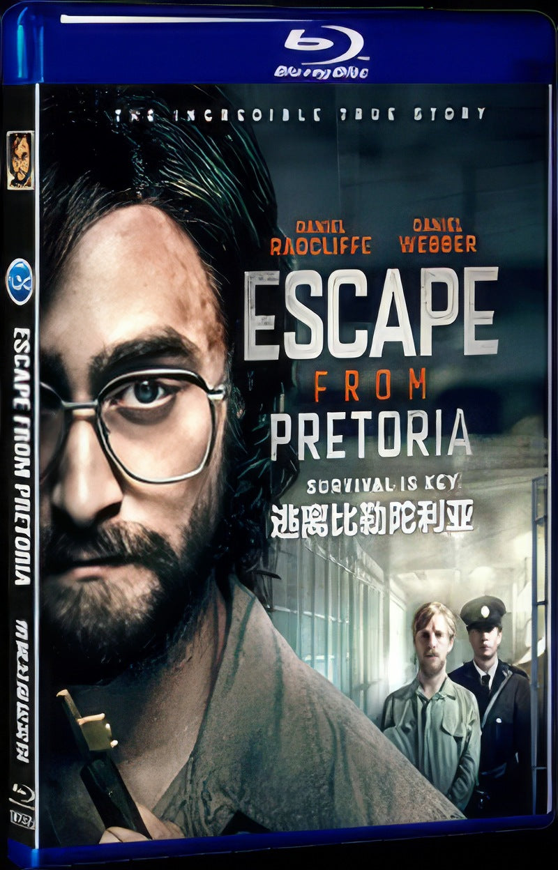 2020 Escape from Pretoria Movie 1-Disc Box Set for Gift Collection Blu-ray