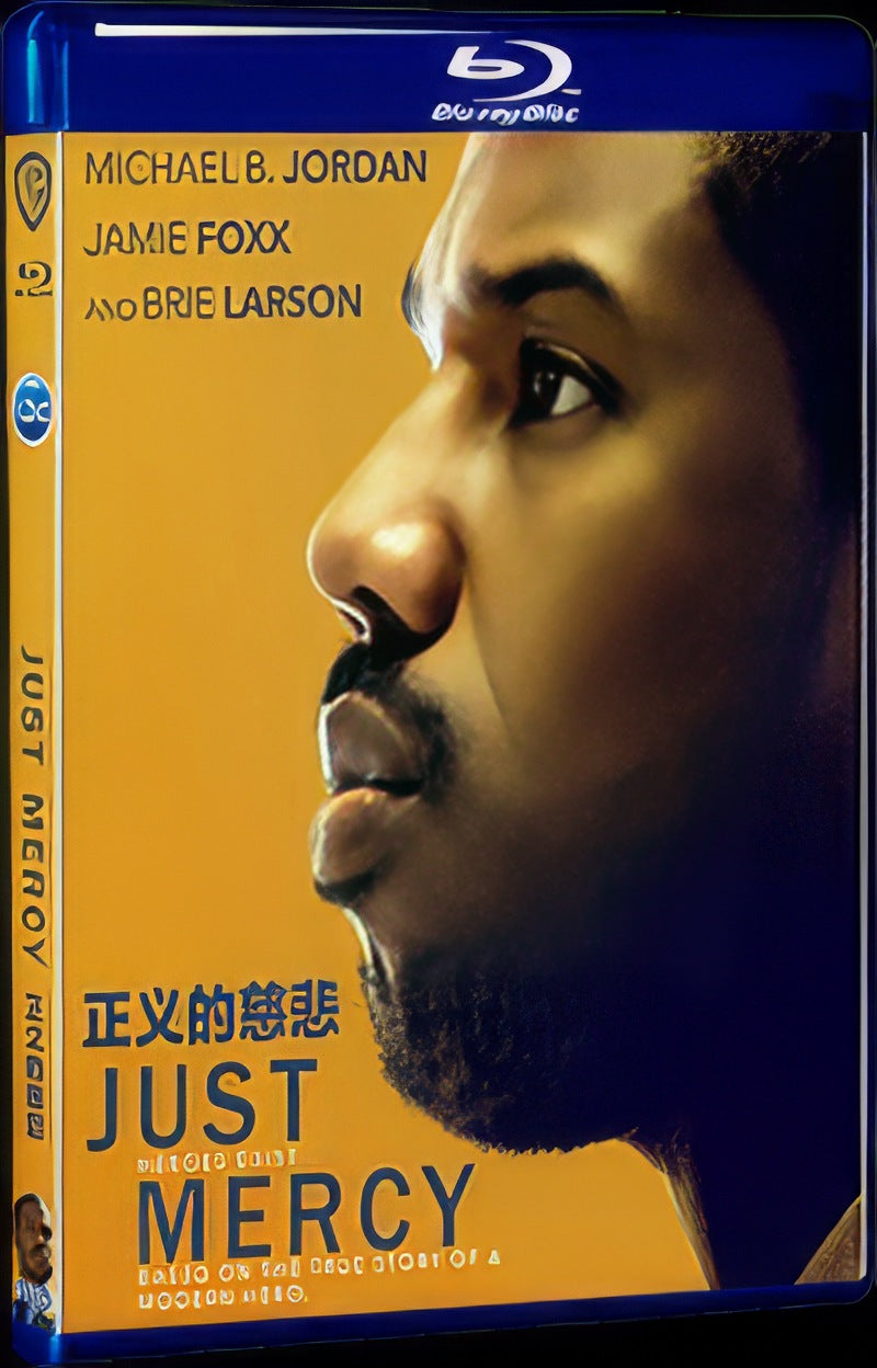 2019 Just Mercy Movie 1-Disc Box Set for Gift Collection Blu-ray