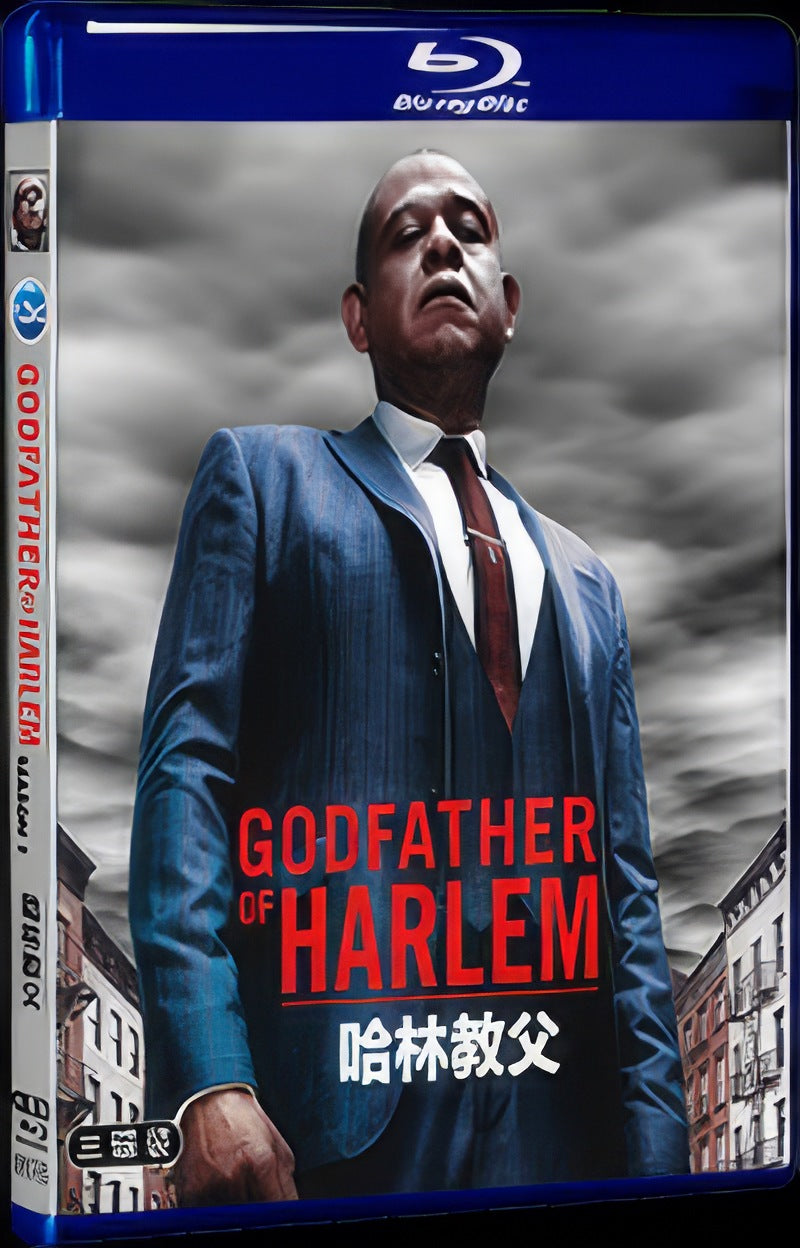 2019 The Godfather of Harlem Movie 3-Disc Box Set for Gift Collection Blu-ray