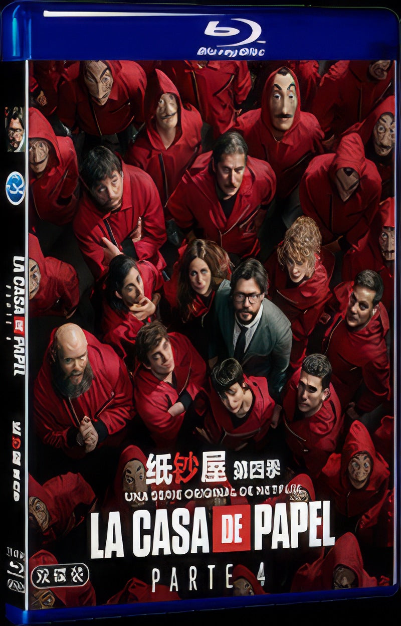 2020 House of Paper Season 4 Movie 2-Disc Box Set for Gift Collection Blu-ray