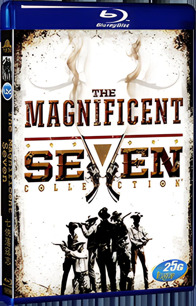 1960 The Magnificent Seven 1080P for Gift 1-Disc All RegionPlay Seal Box Blu-ray