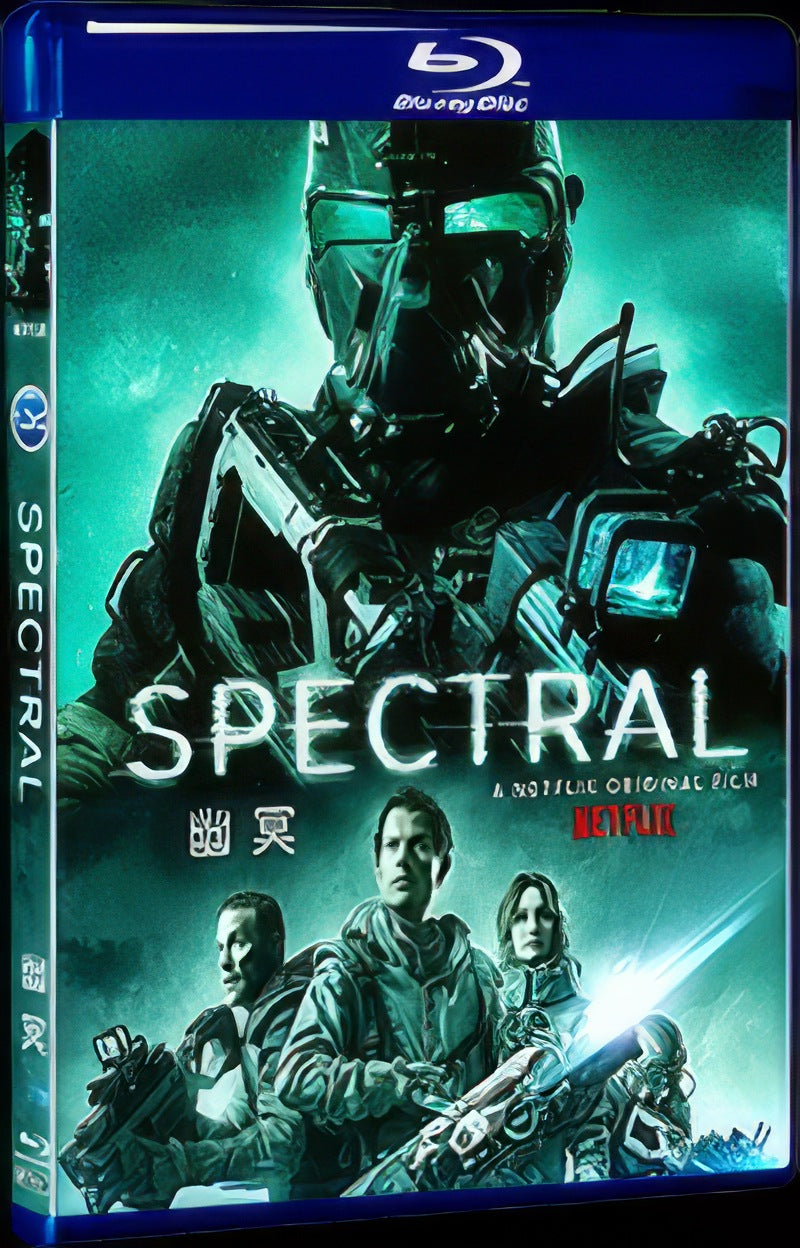 2016 Spectral Movie 1-Disc Box Set for Gift Collection Blu-ray
