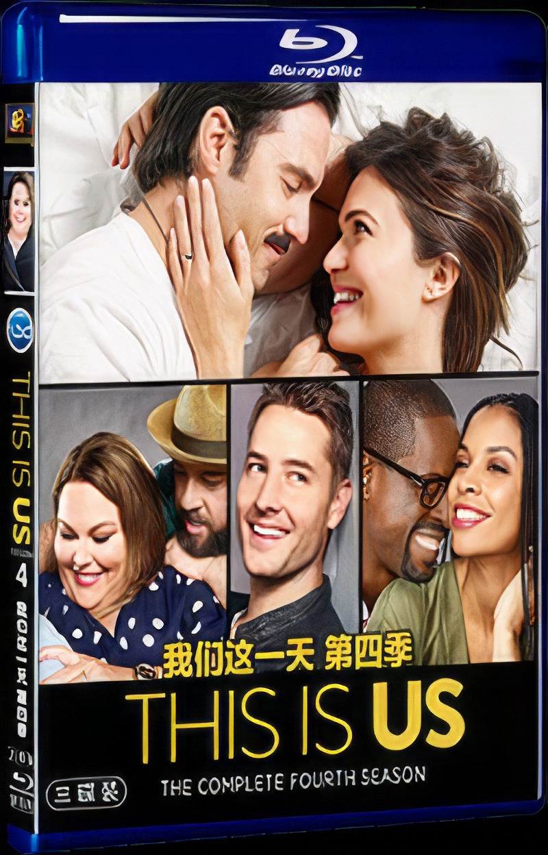 2019 This Is Us Season 4 Movie 3-Disc Box Set for Gift Collection Blu-ray