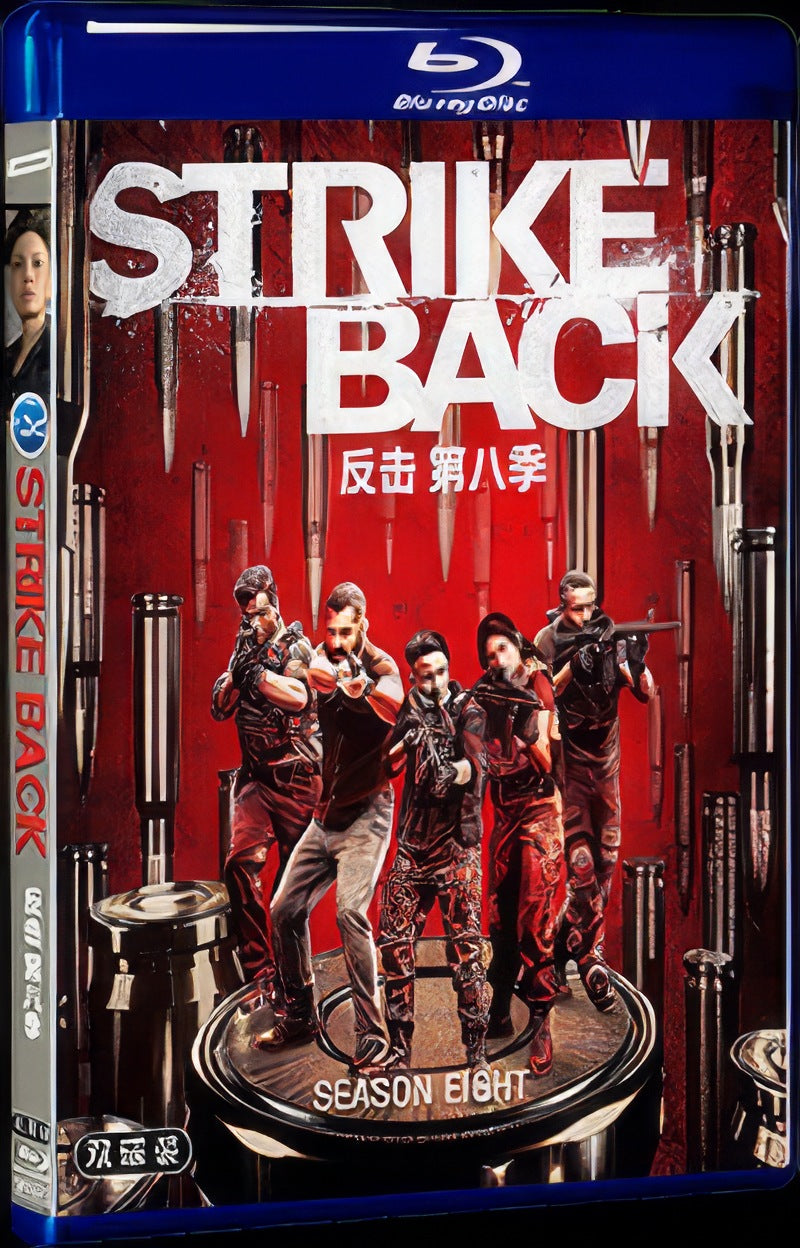2020 Strike Back Season 8 Movie 2-Disc Box Set for Gift Collection Blu-ray