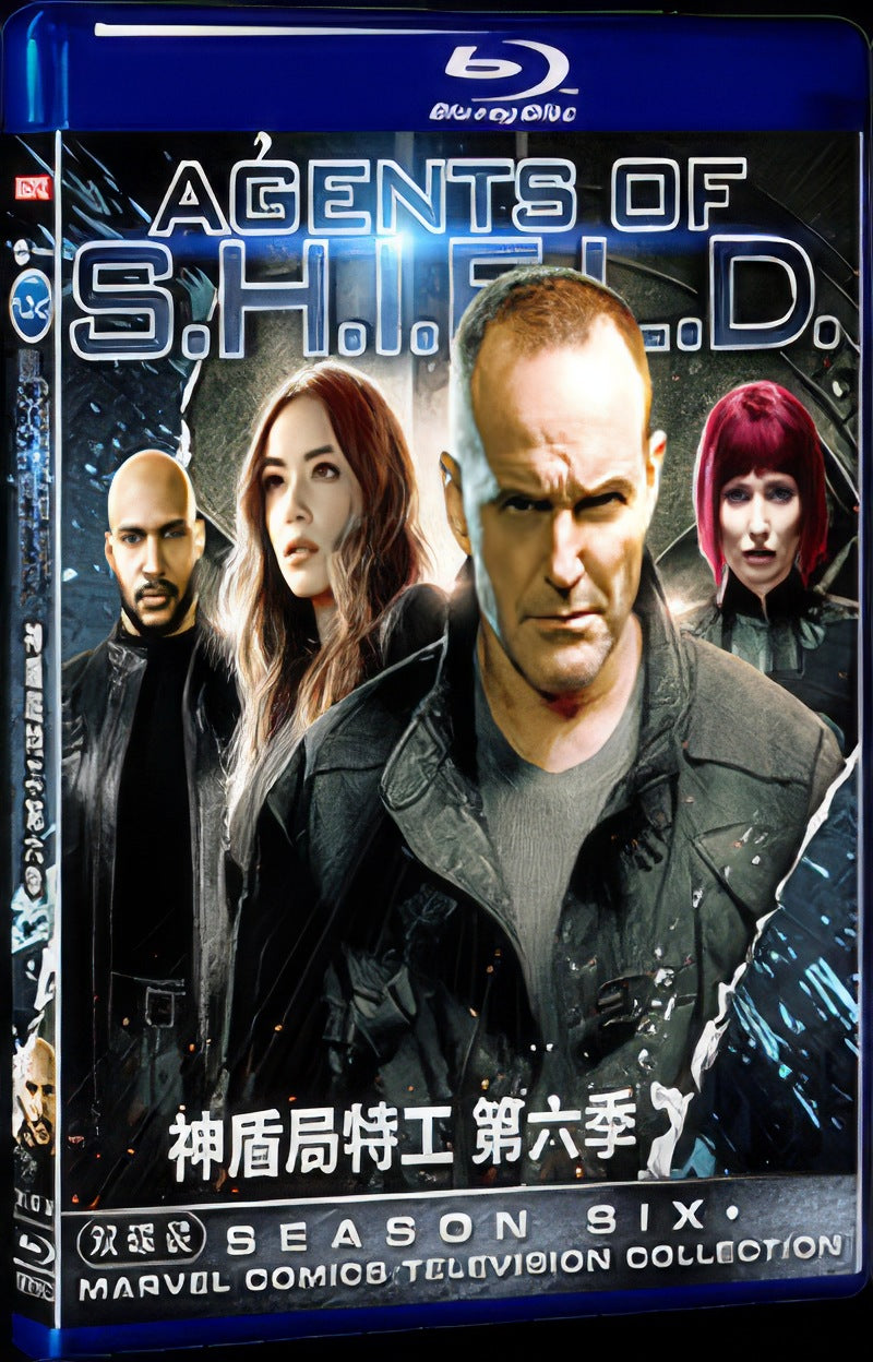 2019 Agents of S.H.I.E.L.D. Season 6 Movie 2-Disc Box Set for Gift Collection Blu-ray
