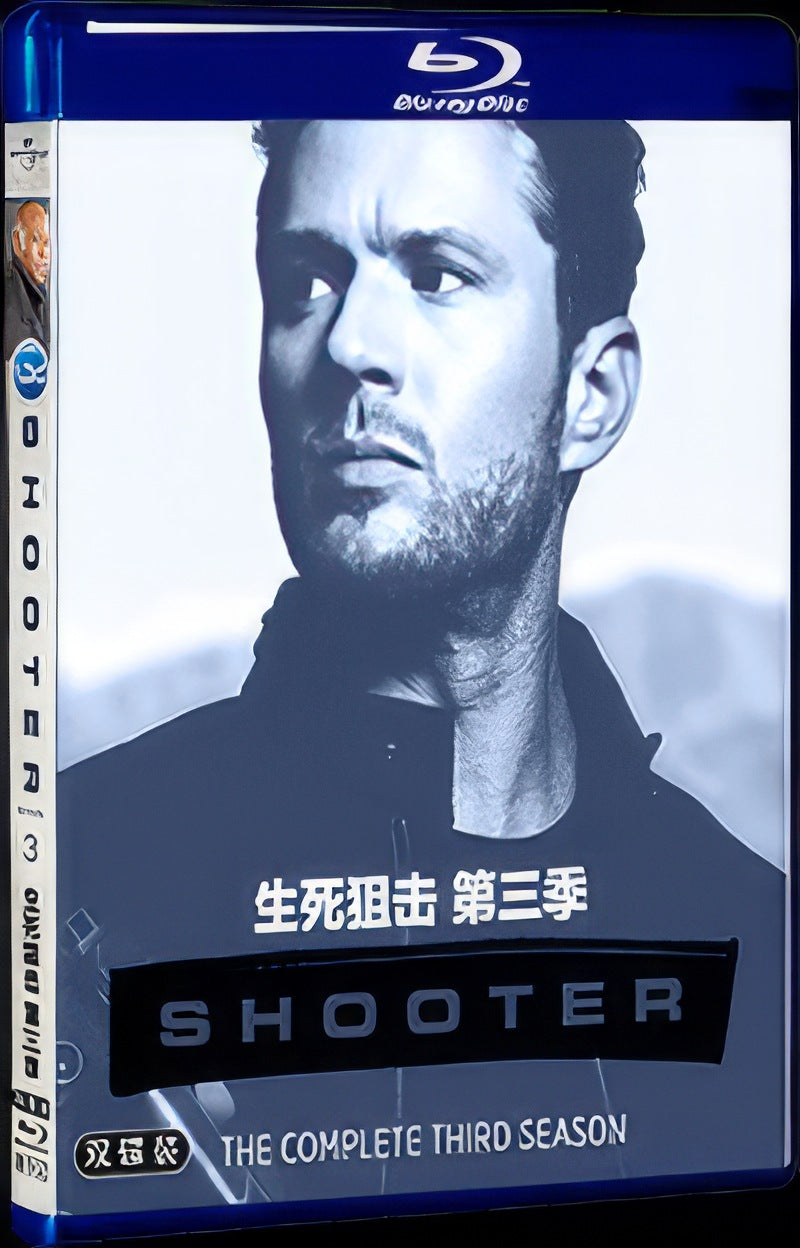 2018 Shooter Season 3 Movie 2-Disc Box Set for Gift Collection Blu-ray