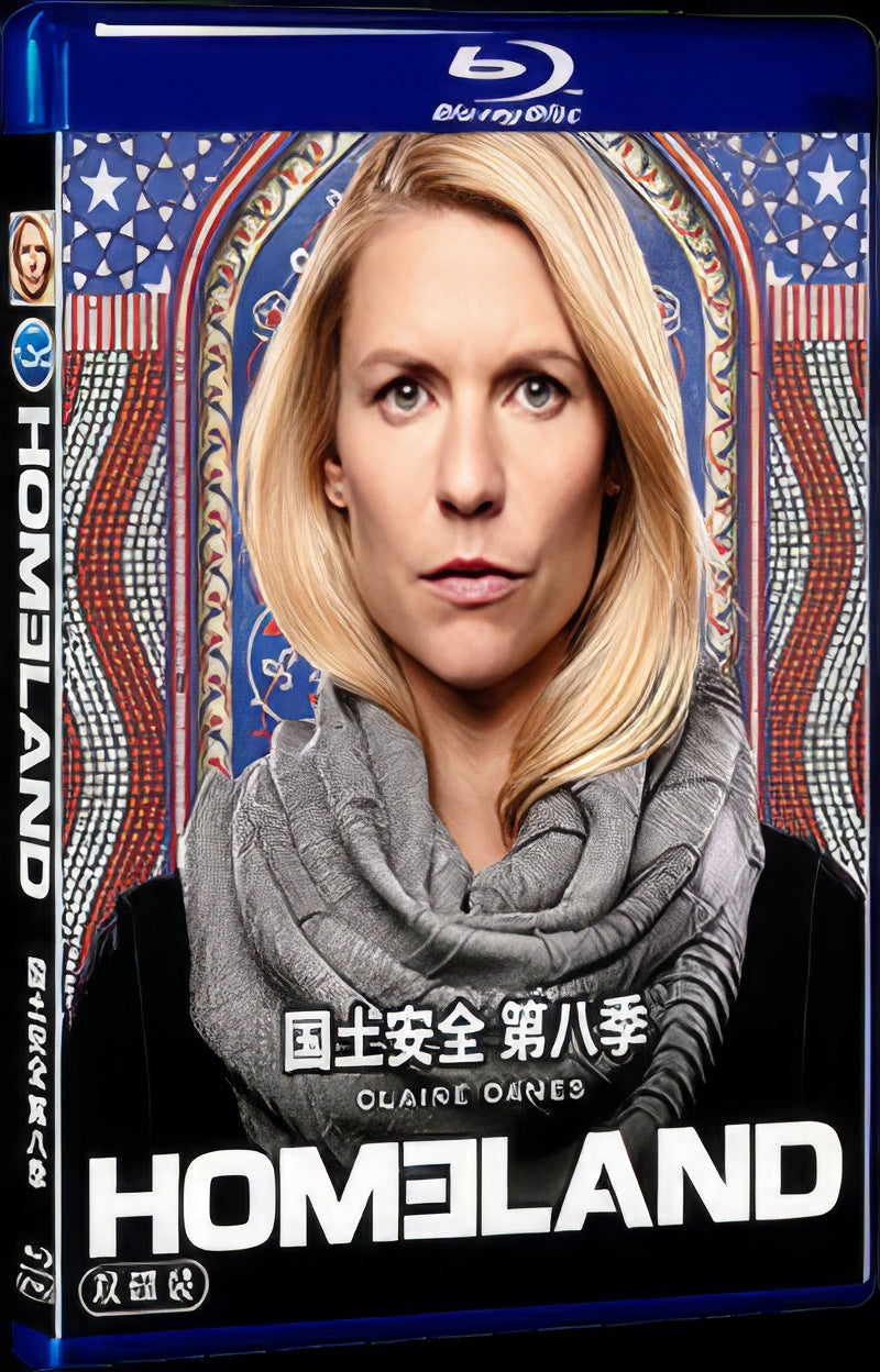 2020 Homeland Season 8 Movie 2-Disc Box Set for Gift Collection Blu-ray