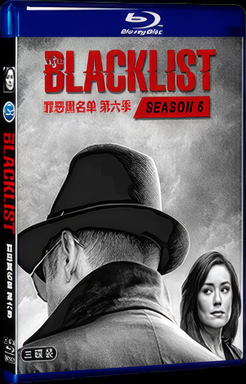 2019 The Blacklist Season 6 Movie 3-Disc Box Set for Gift Collection Blu-ray