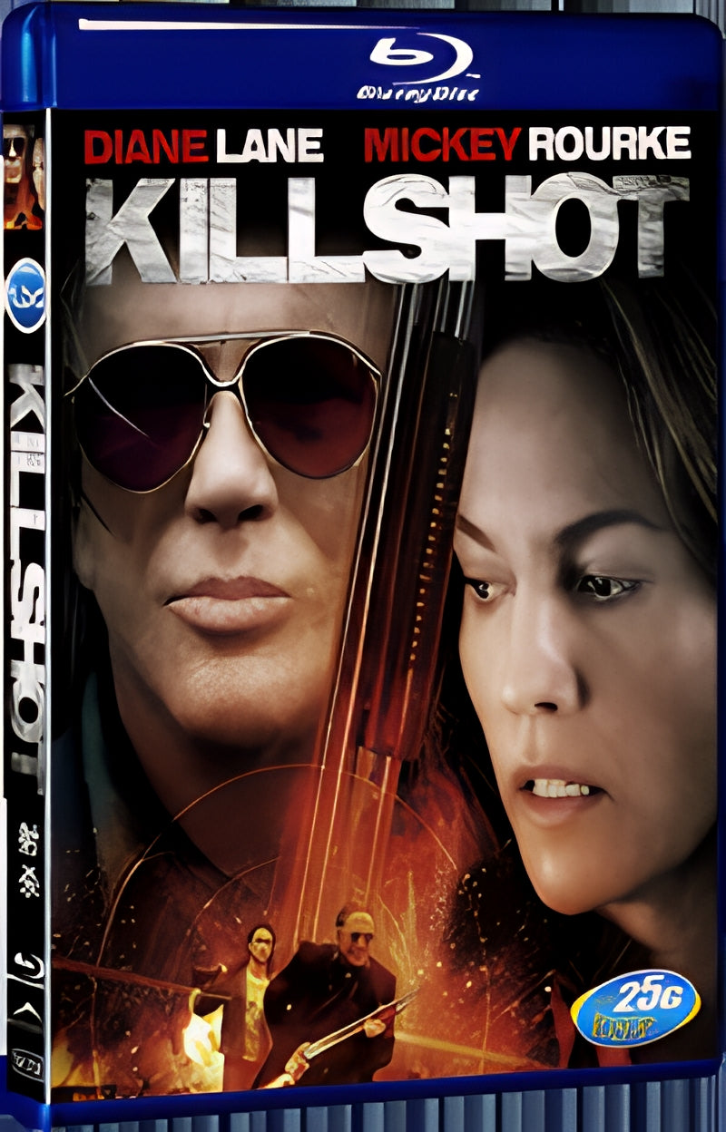 2008 Killshot 1080P for Gift 1-Disc All RegionPlay Seal Box Blu-ray