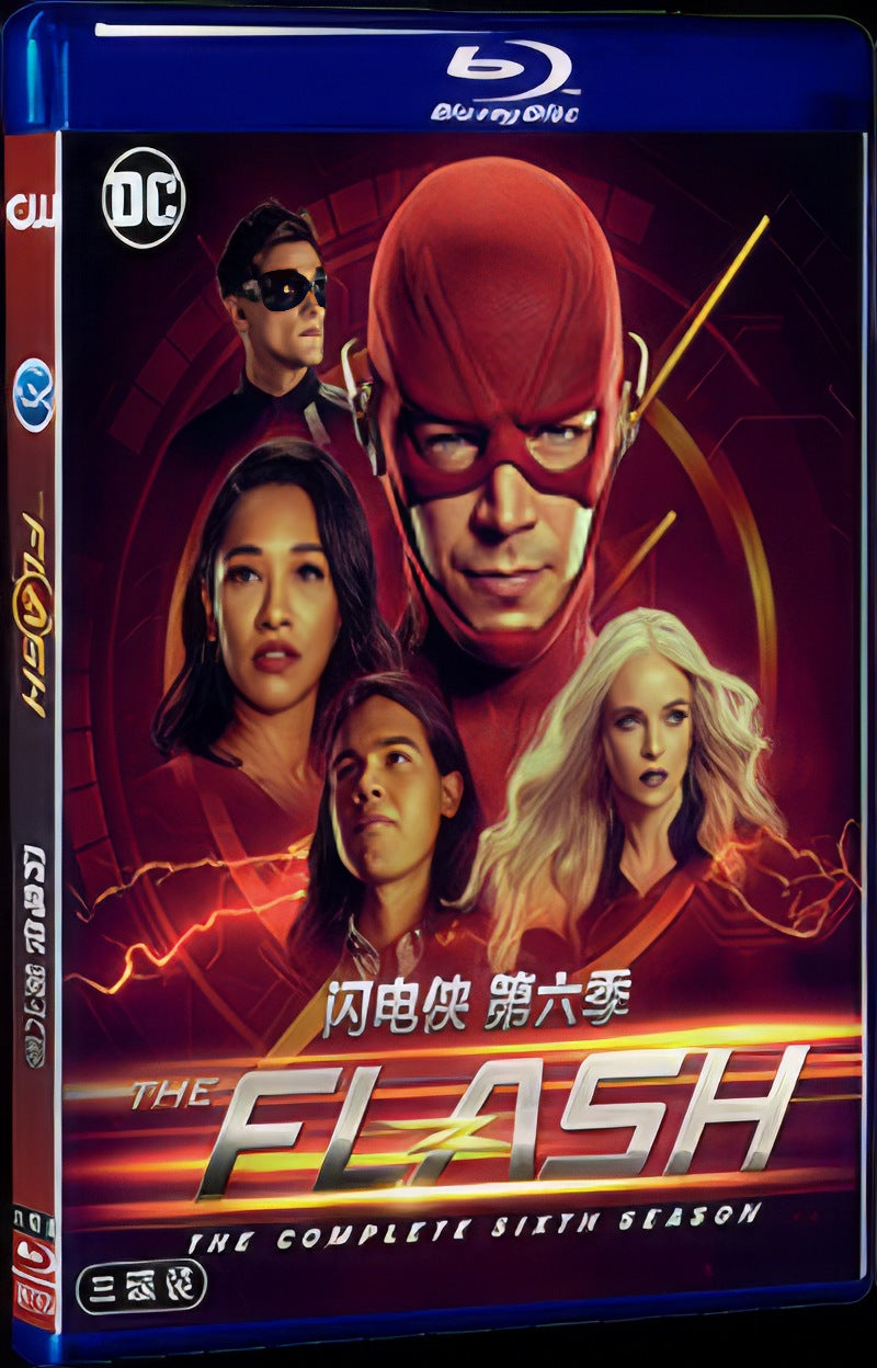 2019 The Flash Season 6 Movie 3-Disc Box Set for Gift Collection Blu-ray