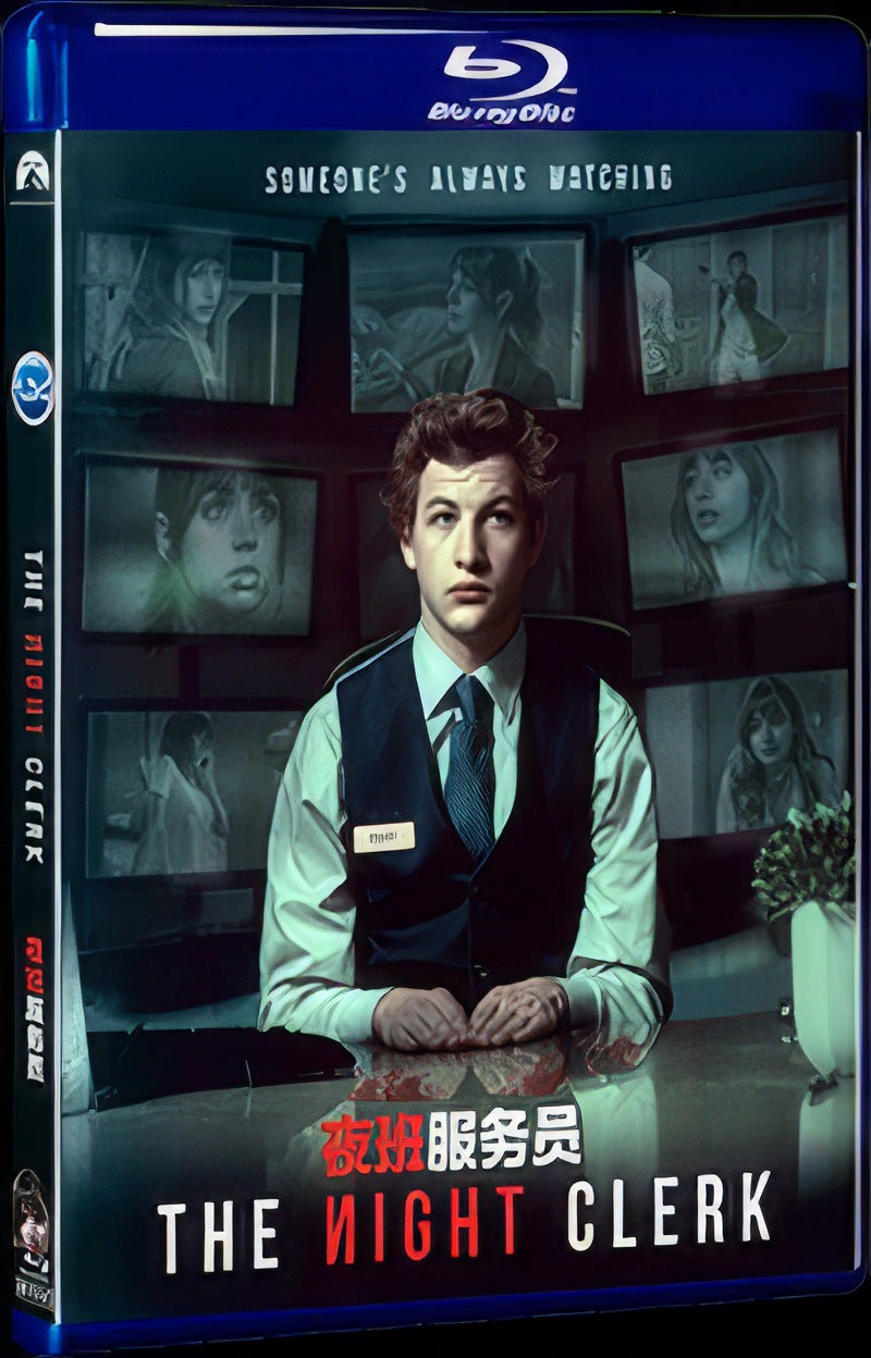 2020 The Night Clerk Movie 1-Disc Box Set for Gift Collection Blu-ray