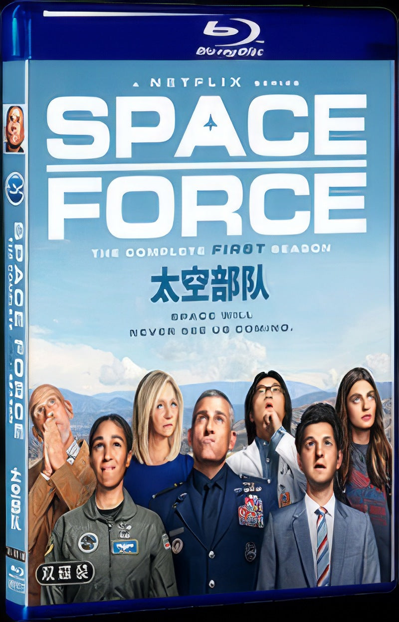 2020 Space Force Movie 2-Disc Box Set for Gift Collection Blu-ray
