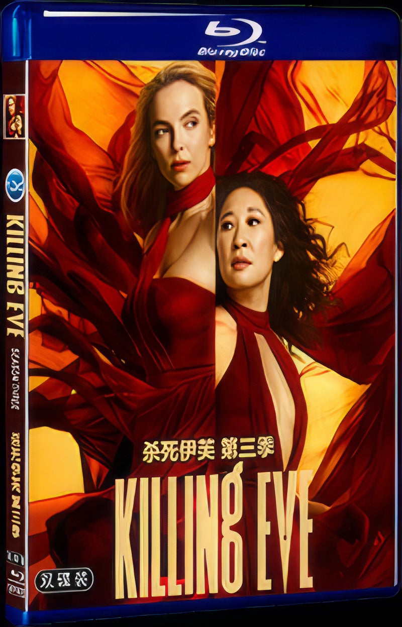 2020 Killing Eve Season 3 Movie 2-Disc Box Set for Gift Collection Blu-ray