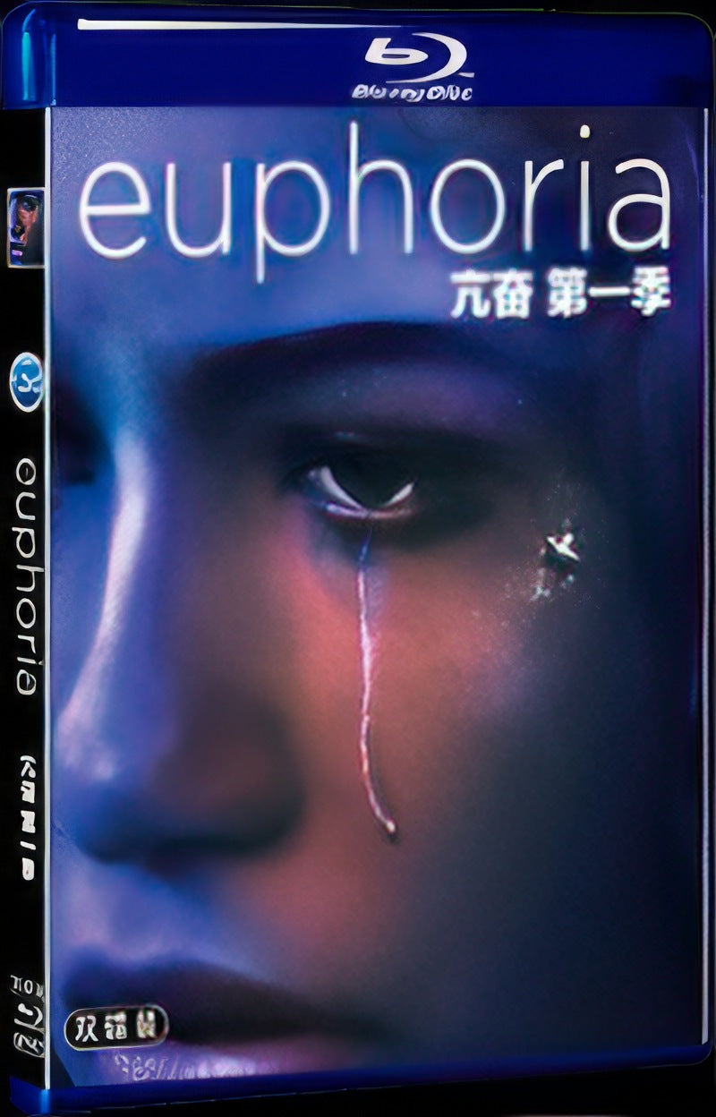 2019 Euphoria Season 1 Movie 2-Disc Box Set for Gift Collection Blu-ray