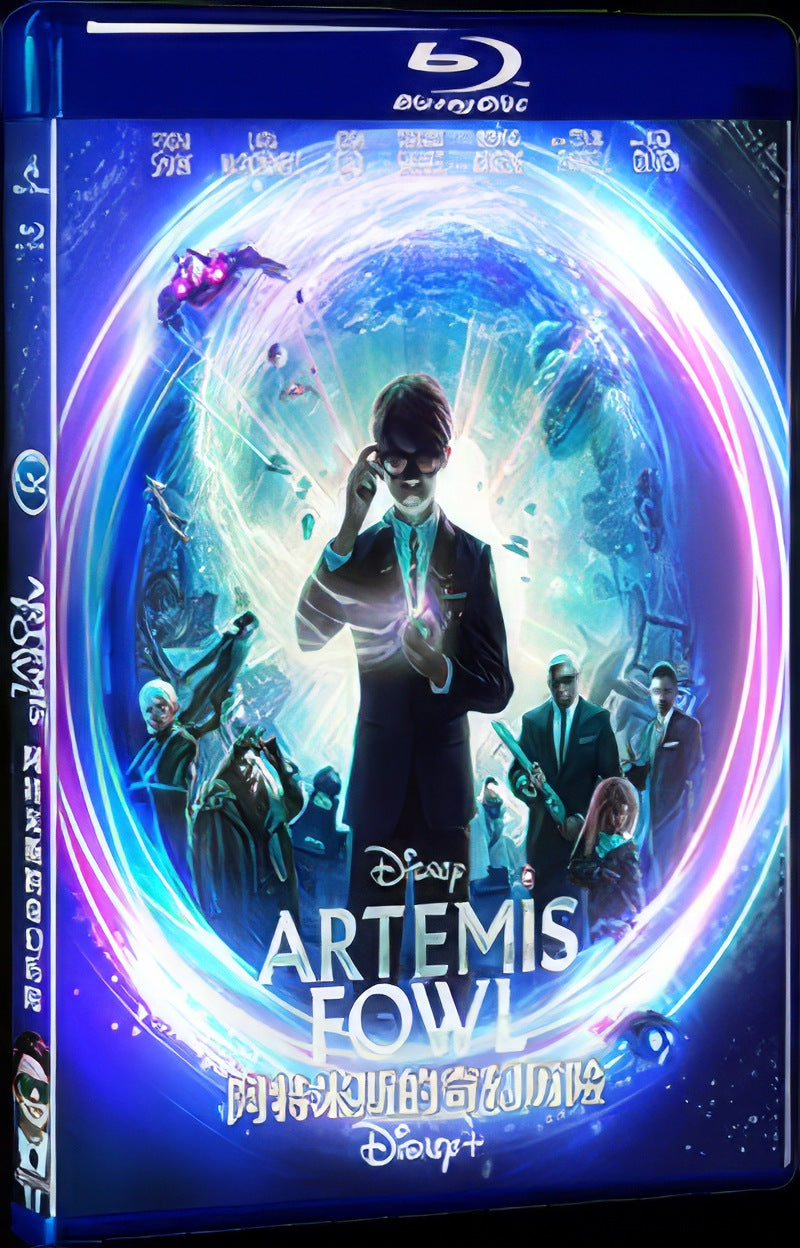 2020 Artemis Fowl Movie 1-Disc Box Set for Gift Collection Blu-ray