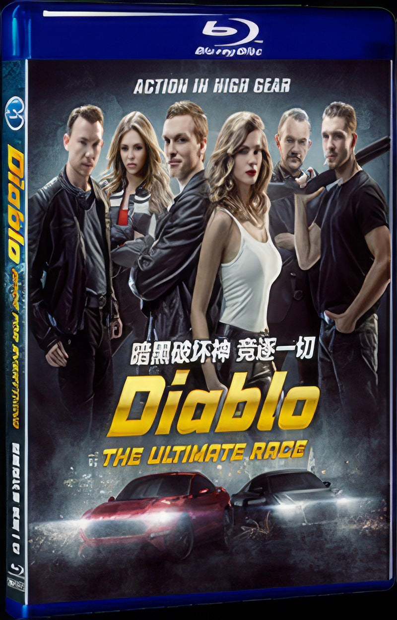 2019 Diablo Movie 1-Disc Box Set for Gift Collection Blu-ray