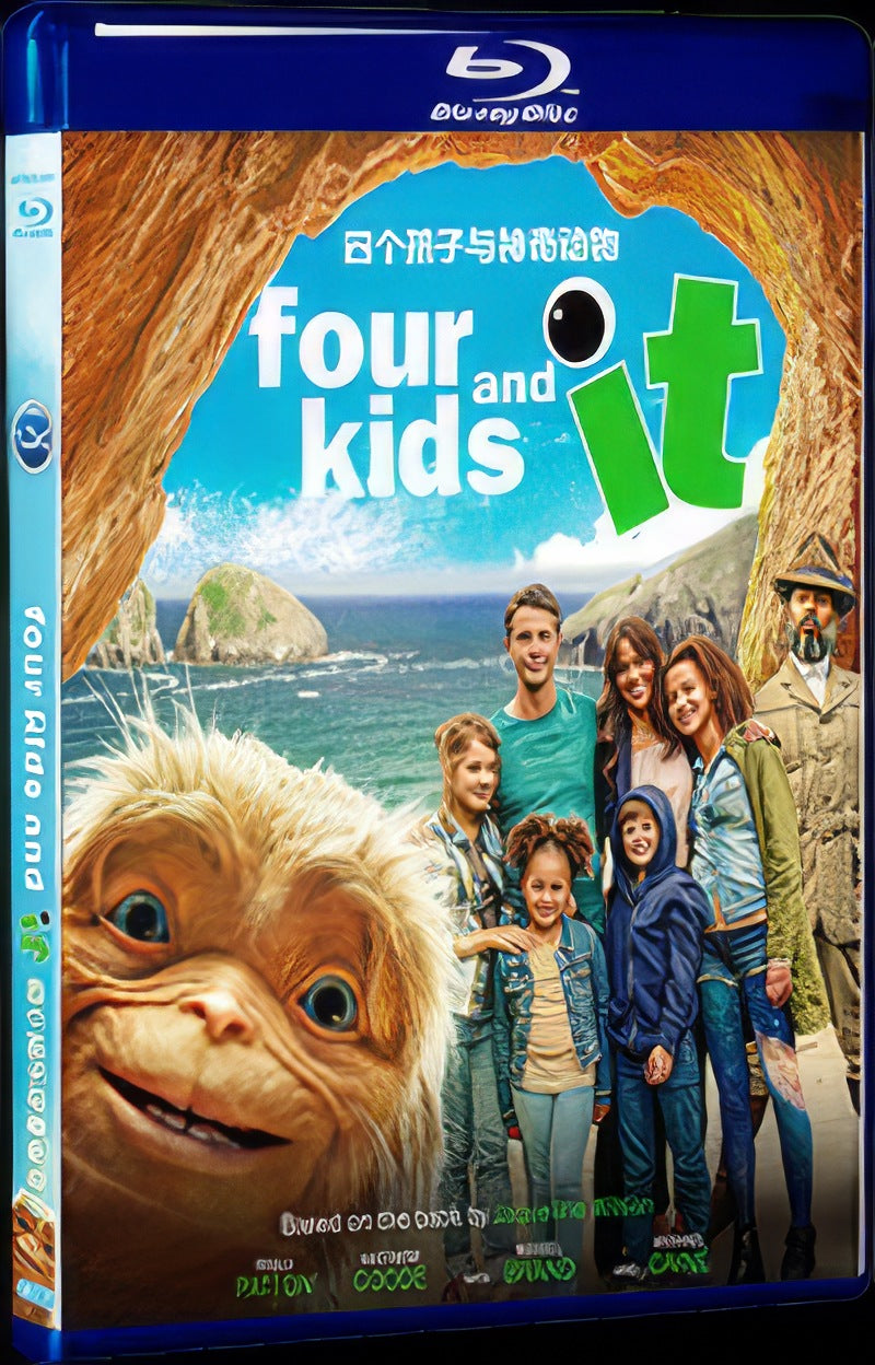 2020 Four Kids and It Movie 1-Disc Box Set for Gift Collection Blu-ray