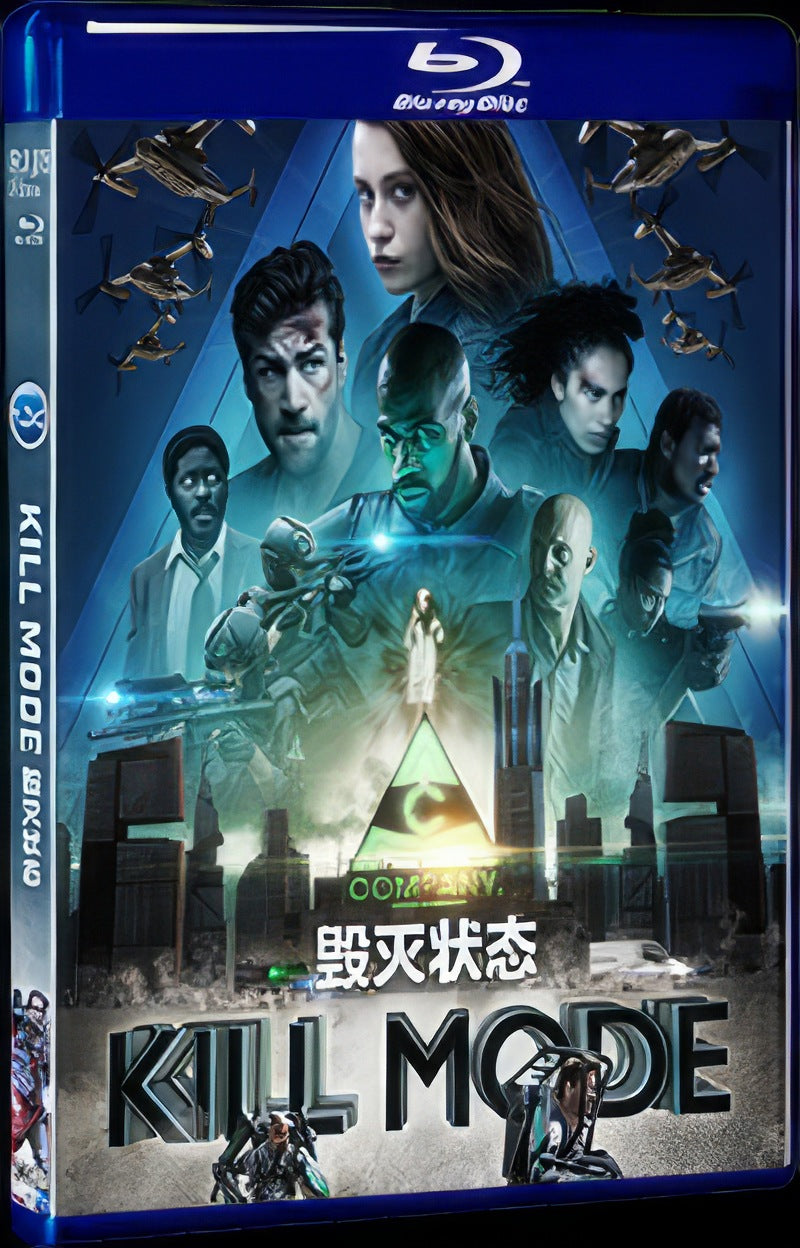 2019 Kill Mode Movie 1-Disc Box Set for Gift Collection Blu-ray