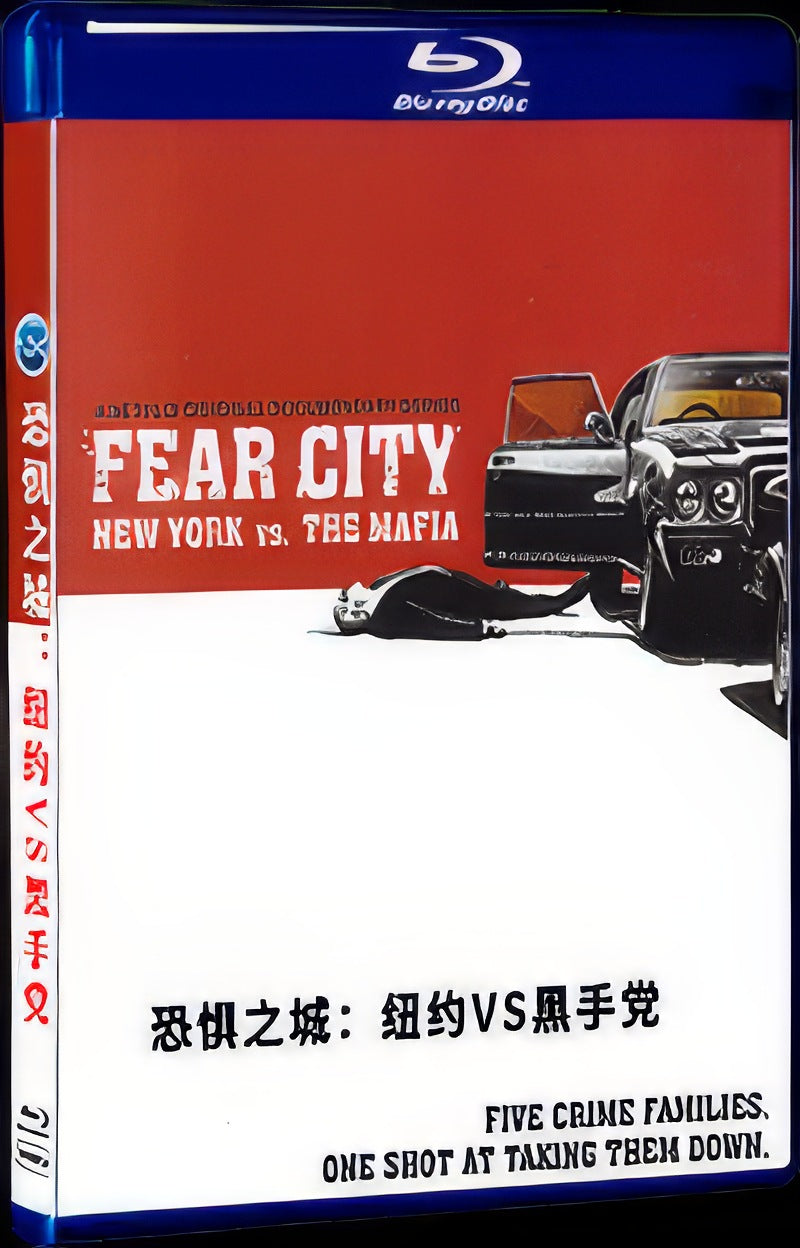 Fear City: New York vs the Mafia (2020) Movie 1-Disc Box Set for Gift Collection Blu-ray