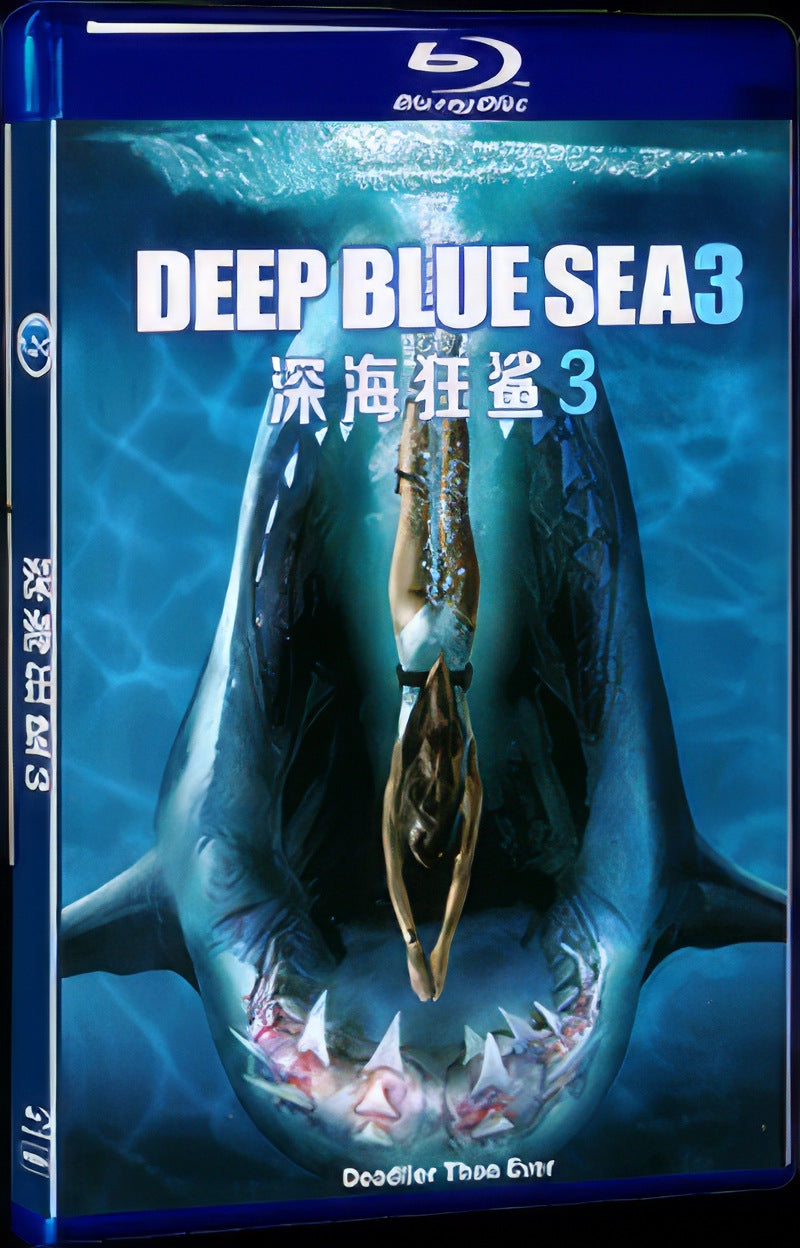Deep Blue Sea 3 (2020) Movie 1-Disc Box Set for Gift Collection Blu-ray