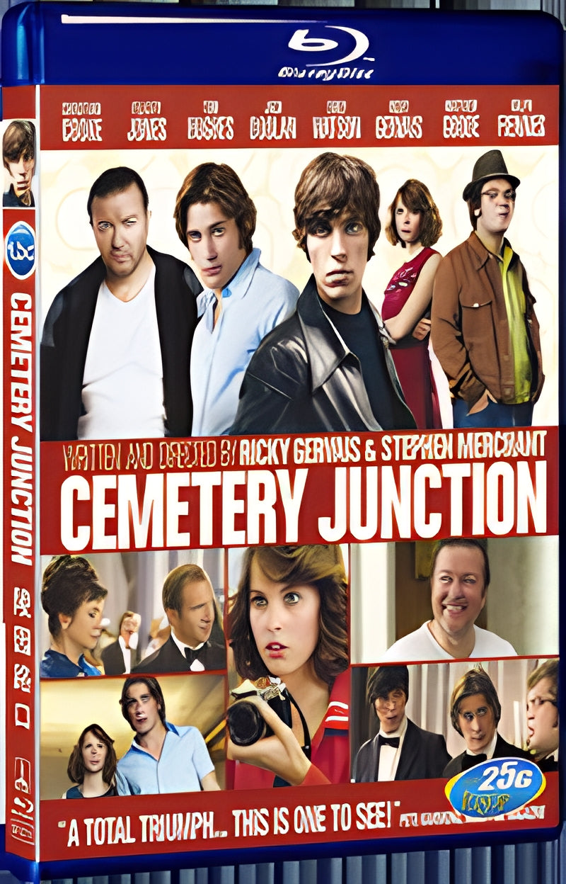 2010 Cemetery Junction 1080P for Gift 1-Disc All RegionPlay Seal Box Blu-ray