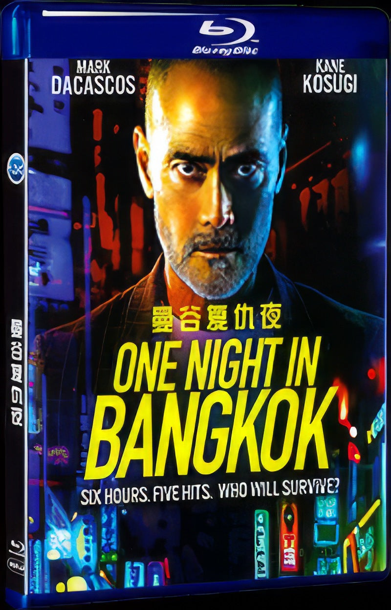 One Night in Bangkok (2020) Movie 1-Disc Box Set for Gift Collection Blu-ray