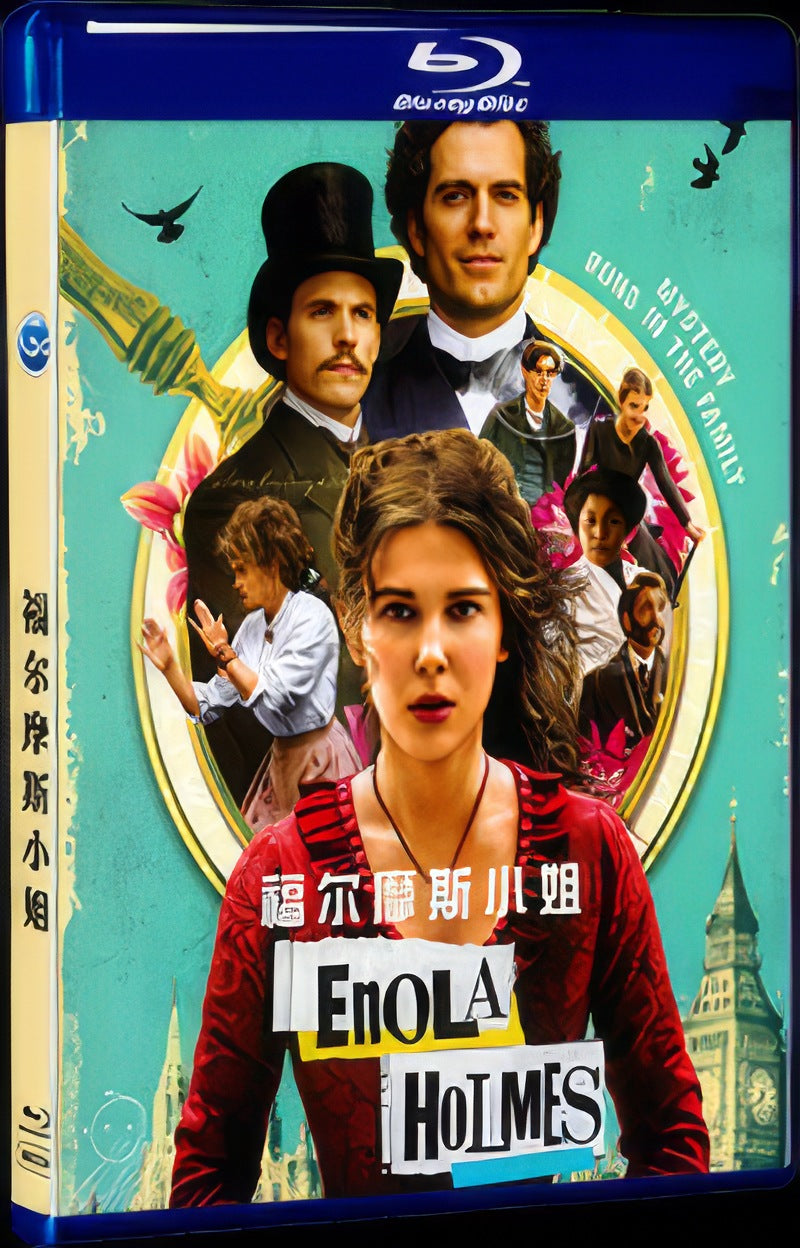 Enola Holmes (2020) Movie 1-Disc Box Set for Gift Collection Blu-ray