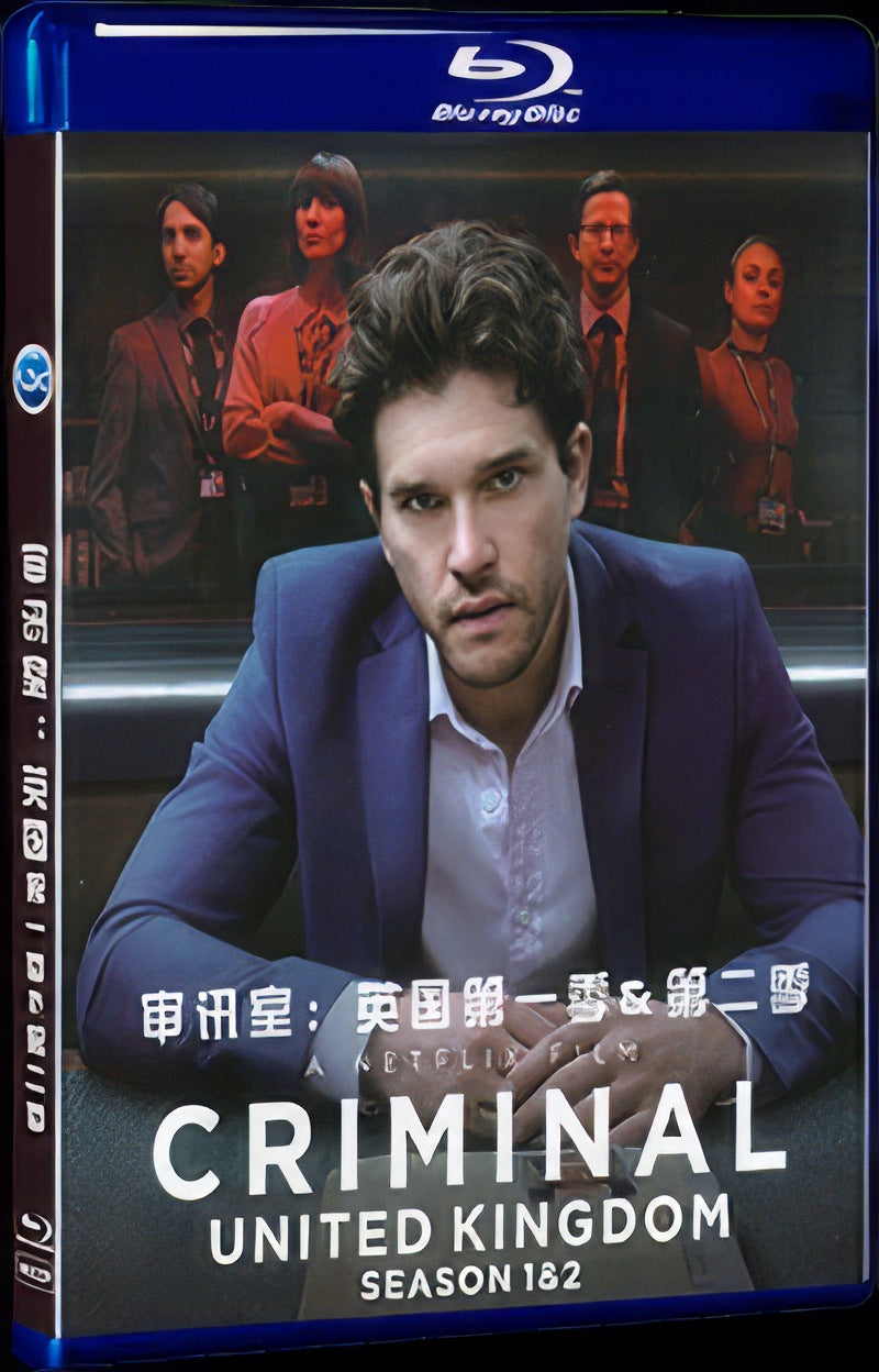 Criminal: UK Season 1‎ (2019) Movie 1-Disc Box Set for Gift Collection Blu-ray