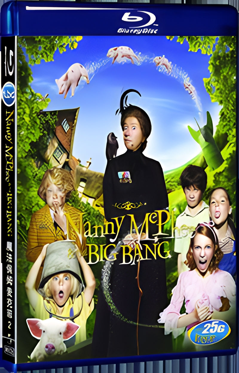2010 Nanny McPhee Returns/Nanny McPhee and the Big Bang 1080P for Gift 1-Disc All RegionPlay Seal Box Blu-ray