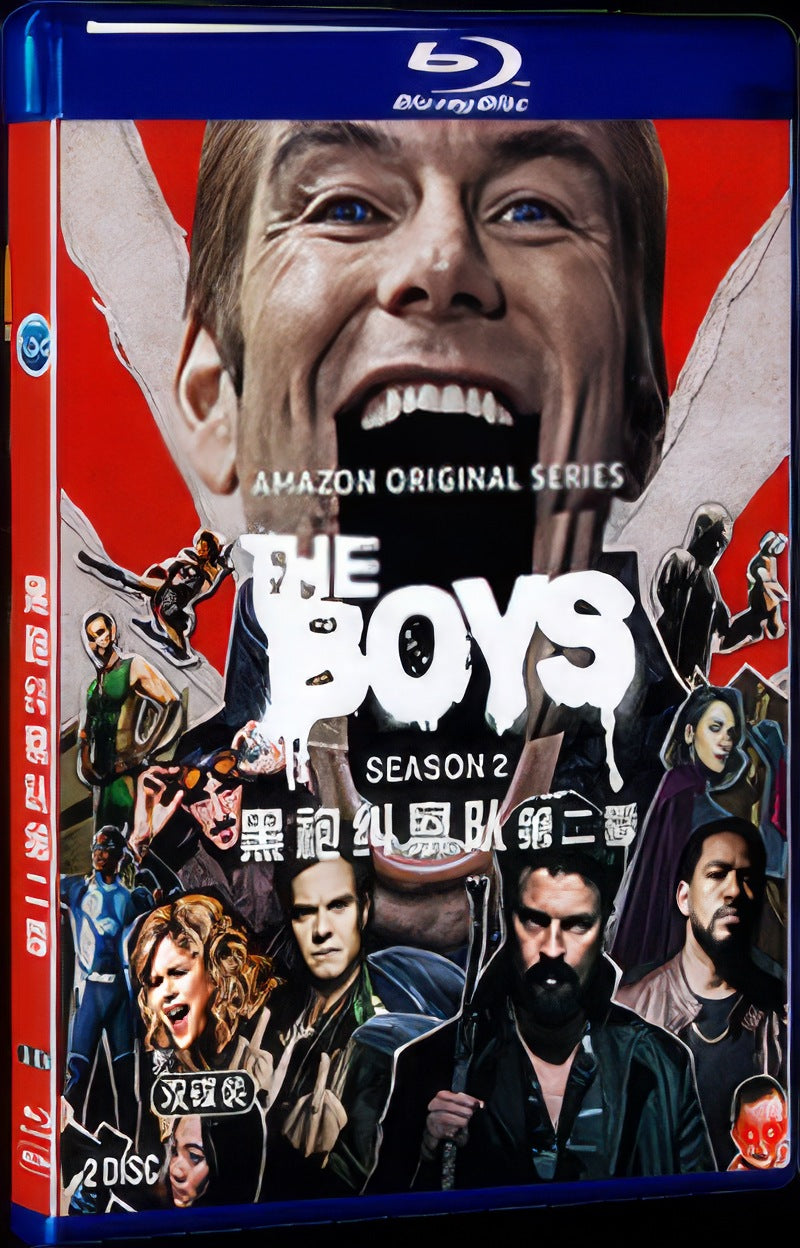 The Boys Season 2 (2020) Movie 2-Disc Box Set for Gift Collection Blu-ray