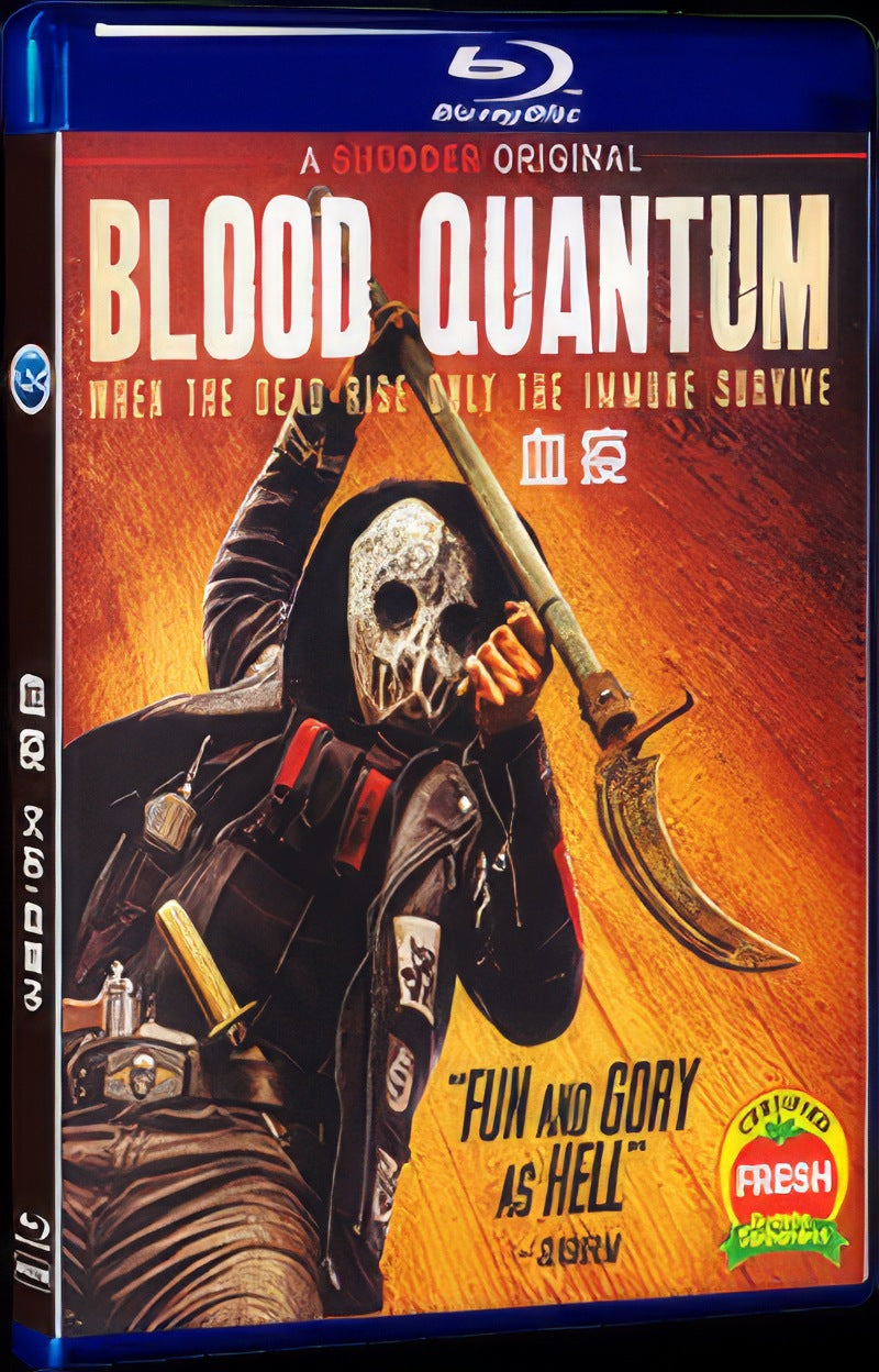 Blood Quantum (2019) Movie 1-Disc Box Set for Gift Collection Blu-ray