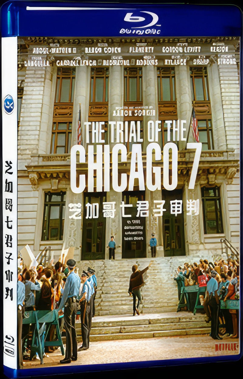 The Trial of the Chicago 7 (2020) Movie 1-Disc Box Set for Gift Collection Blu-ray