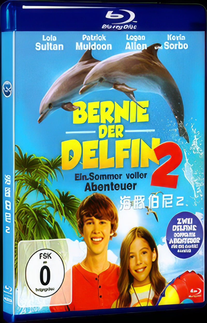 Bernie the Dolphin 2‎ (2019) Movie 1-Disc Box Set for Gift Collection Blu-ray