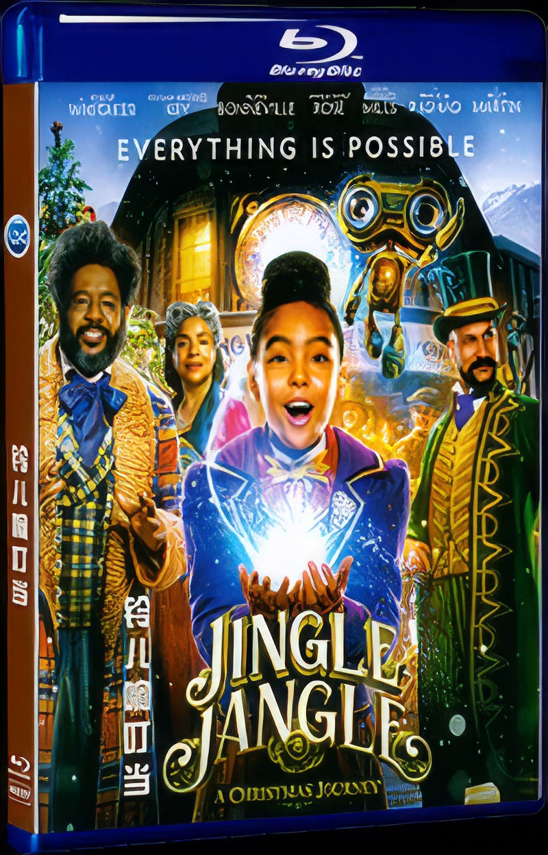 Jingle Jangle: A Christmas Journey‎ (2020) Movie 1-Disc Box Set for Gift Collection Blu-ray