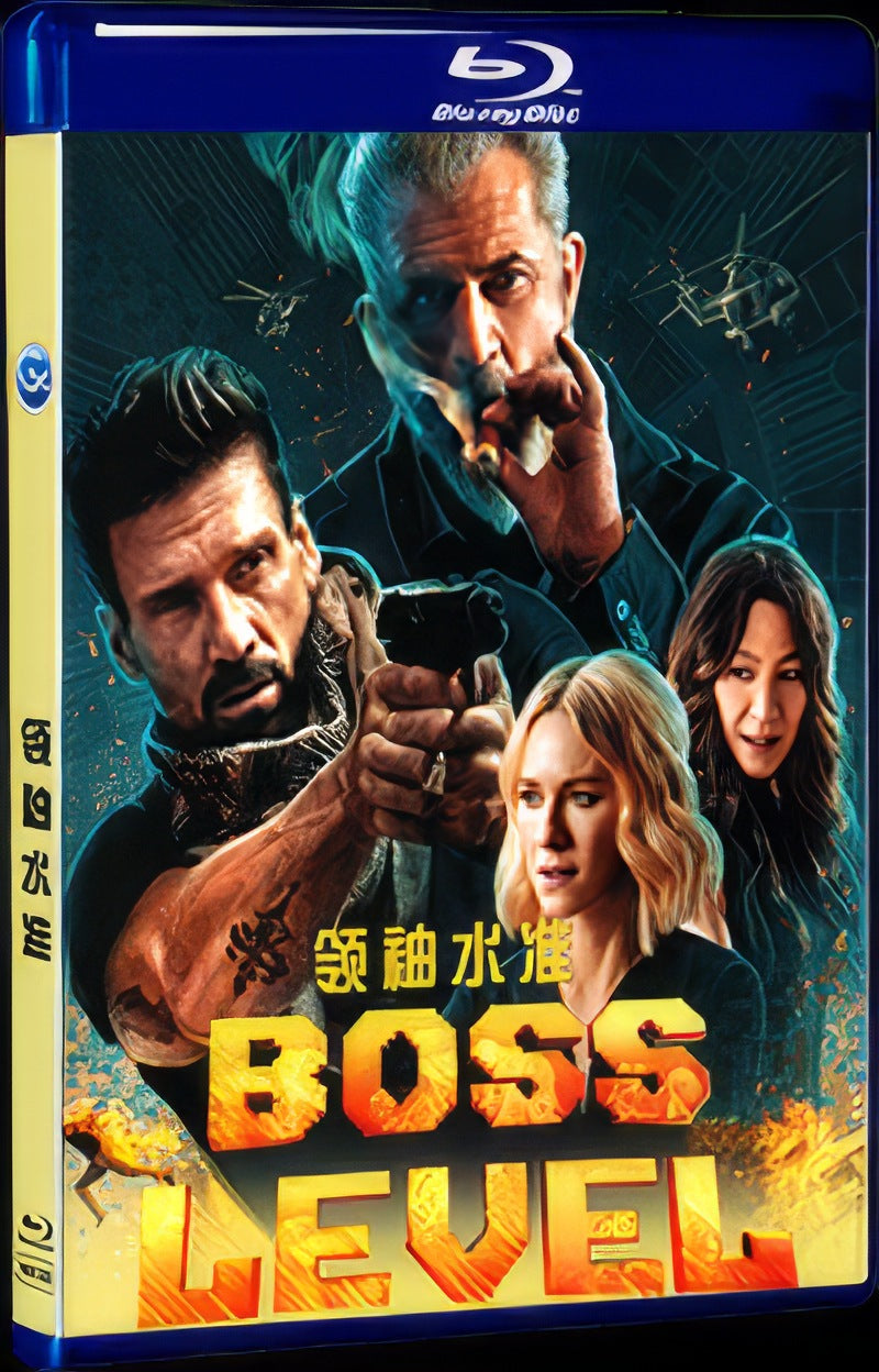 Boss Level (2020) Movie 1-Disc Box Set for Gift Collection Blu-ray