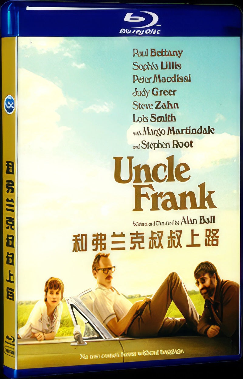Uncle Frank (2020) Movie 1-Disc Box Set for Gift Collection Blu-ray