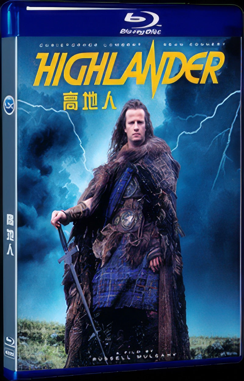 Highlander‎ (1986) Movie 1-Disc Box Set for Gift Collection Blu-ray