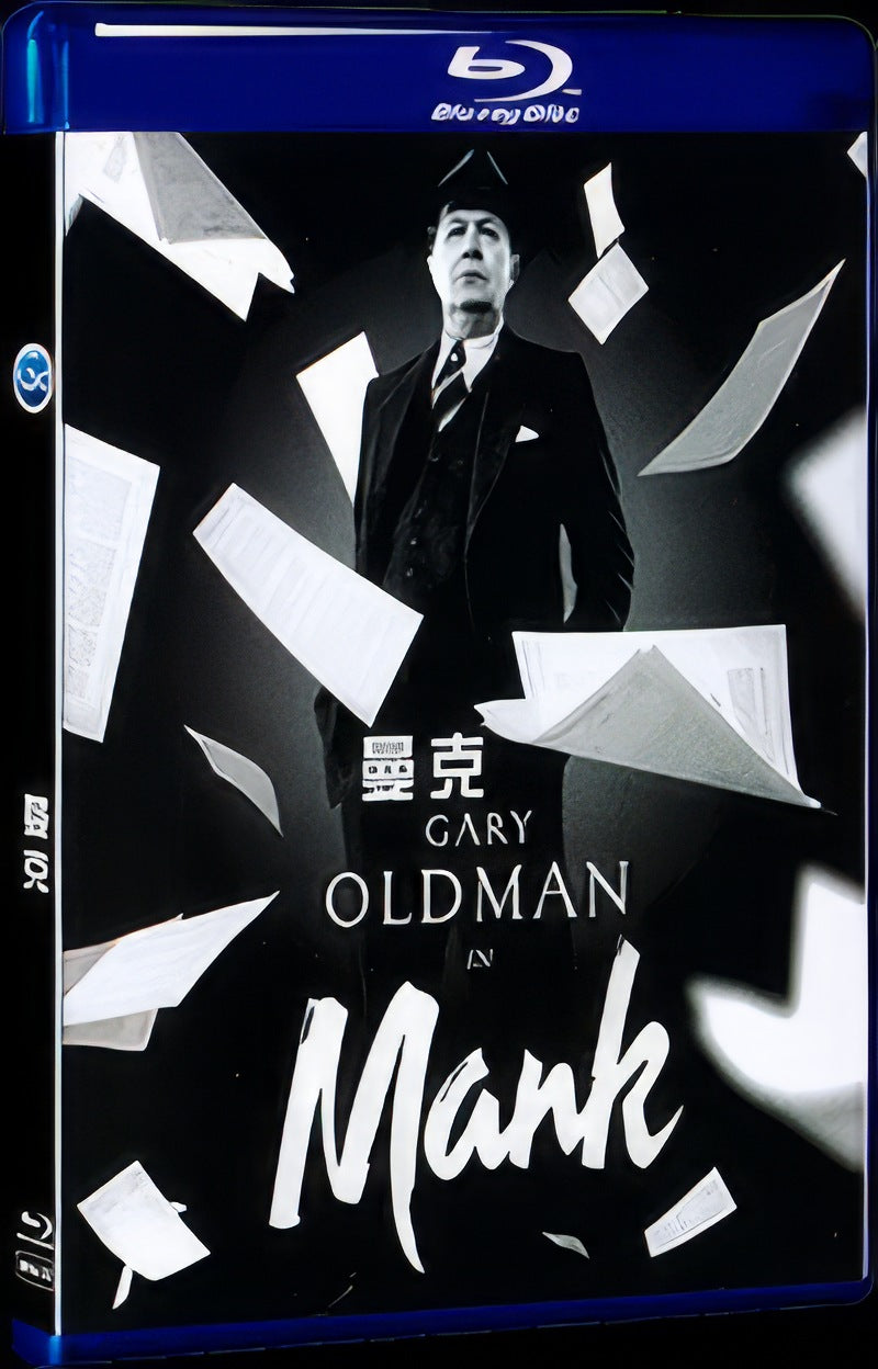 Mank (2020) Movie 1-Disc Box Set for Gift Collection Blu-ray