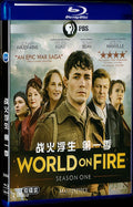 World On Fire Season 1‎ (2019) Movie 2-Disc Box Set for Gift Collection Blu-ray
