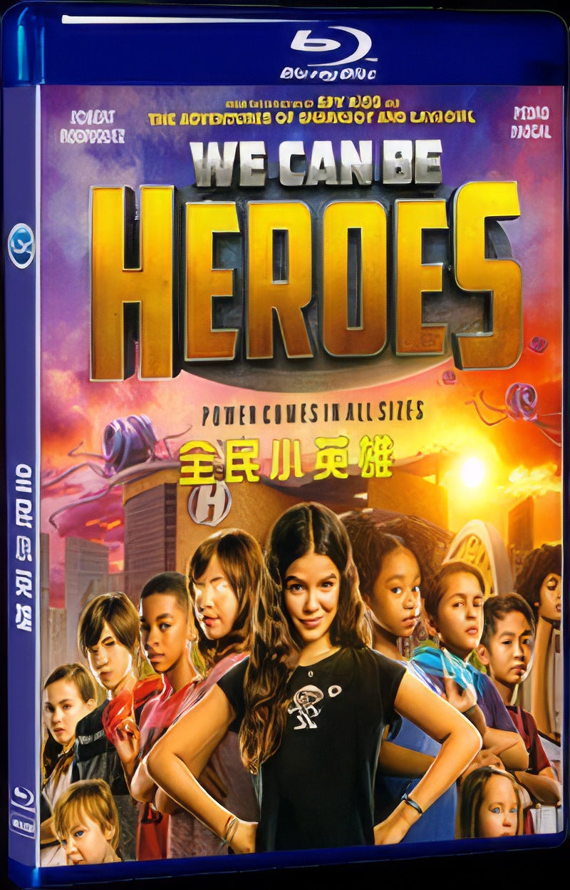 We Can Be Heroes‎ (2020) Movie 1-Disc Box Set for Gift Collection Blu-ray