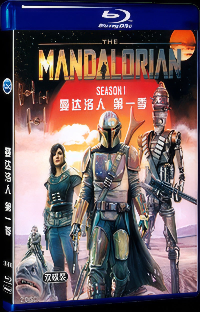 The Mandalorian Season 1 (2019) Movie 2-Disc Box Set for Gift Collection Blu-ray