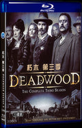 Deadwood Season 3 (2006) Movie 3-Disc Box Set for Gift Collection Blu-ray