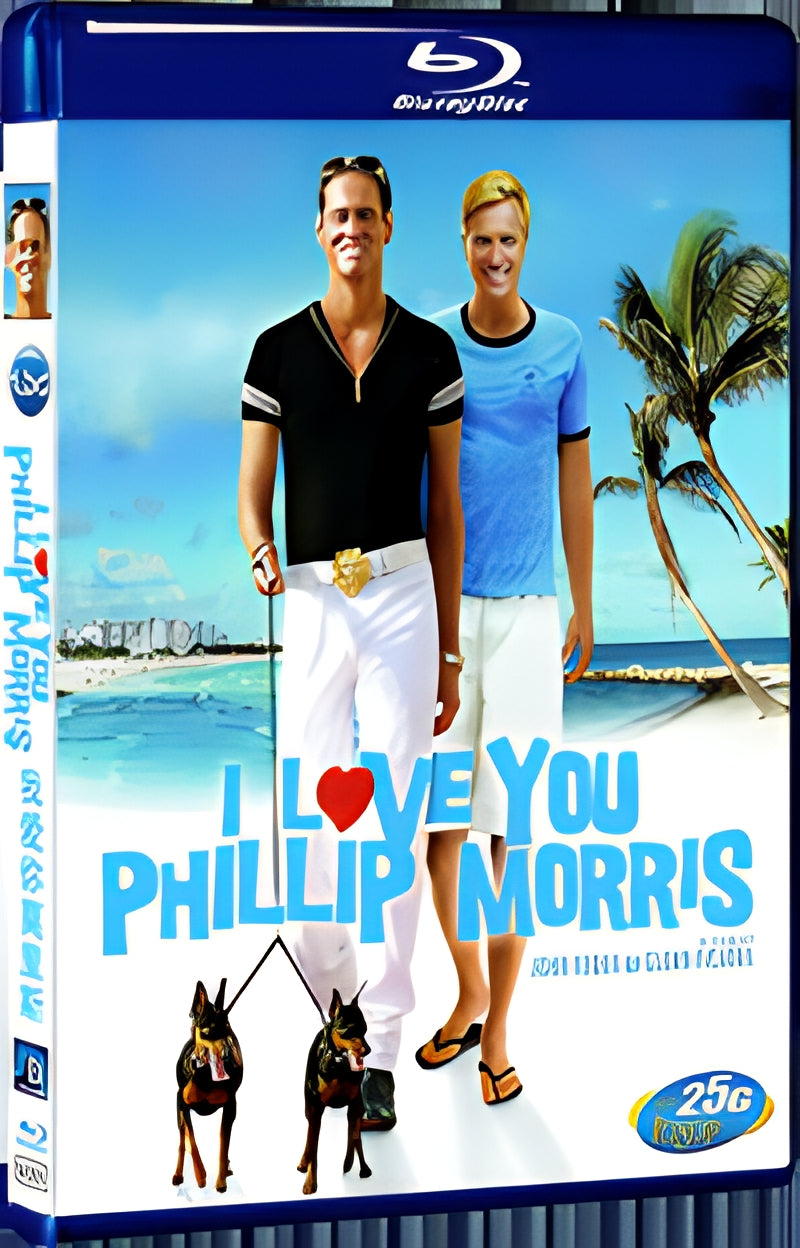 2009 I Love You Phillip Morris 1080P for Gift 1-Disc All RegionPlay Seal Box Blu-ray